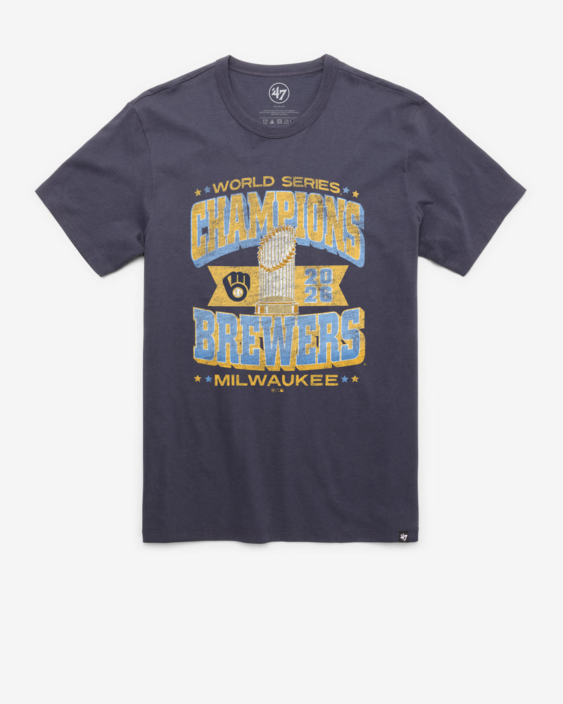 MILWAUKEE BREWERS 2026 WORLD SERIES CHAMPIONS '47 FRANKLIN TEE