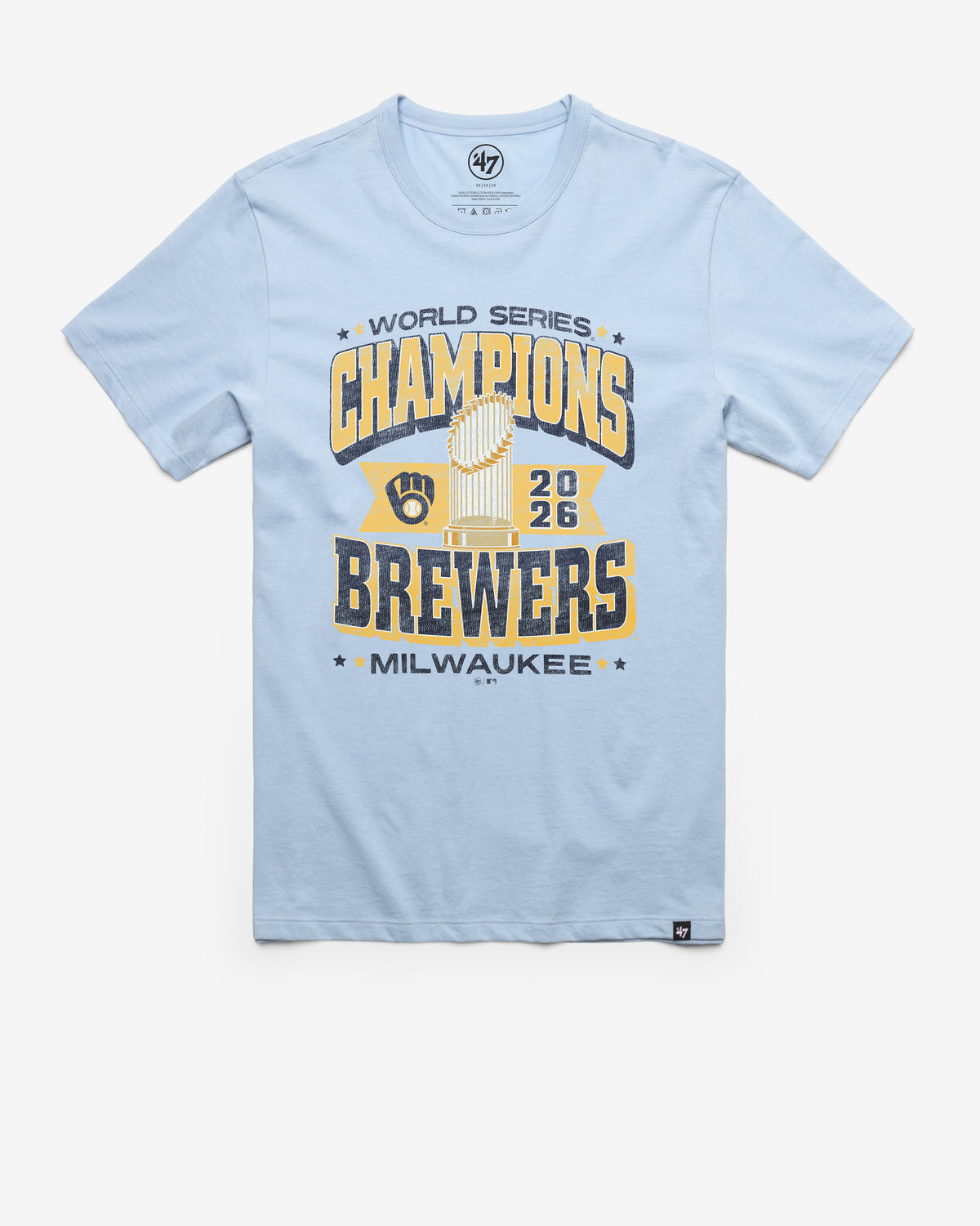 MILWAUKEE BREWERS 2026 WORLD SERIES CHAMPIONS '47 FRANKLIN TEE