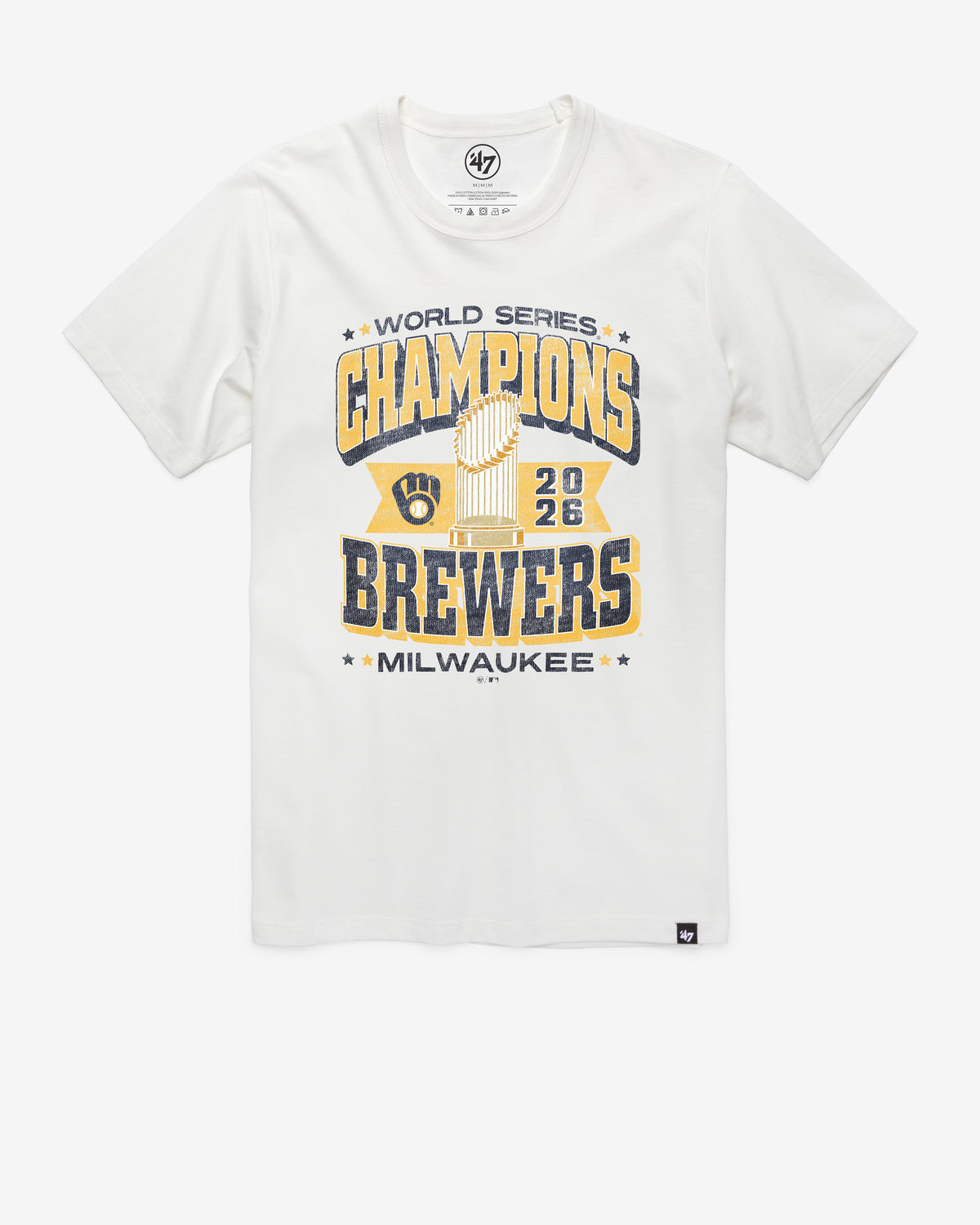 MILWAUKEE BREWERS 2026 WORLD SERIES CHAMPIONS '47 FRANKLIN TEE
