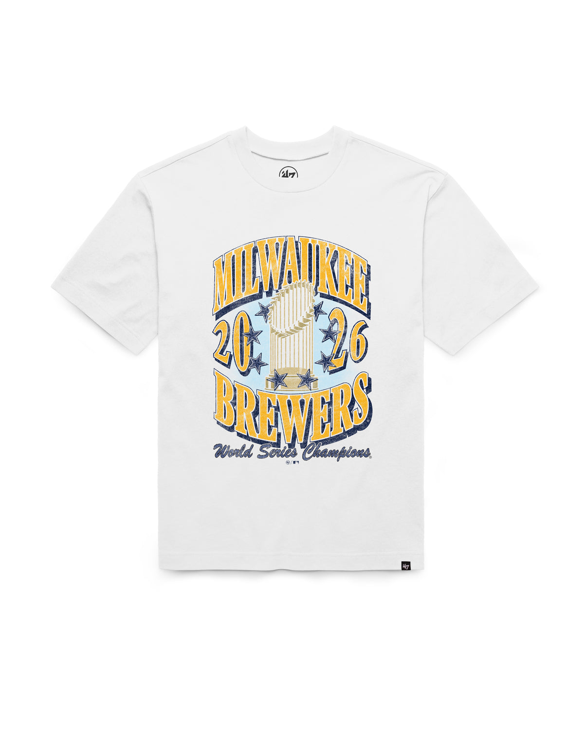 MILWAUKEE BREWERS 2026 WORLD SERIES CHAMPIONS '47 FOUNDATION TEE