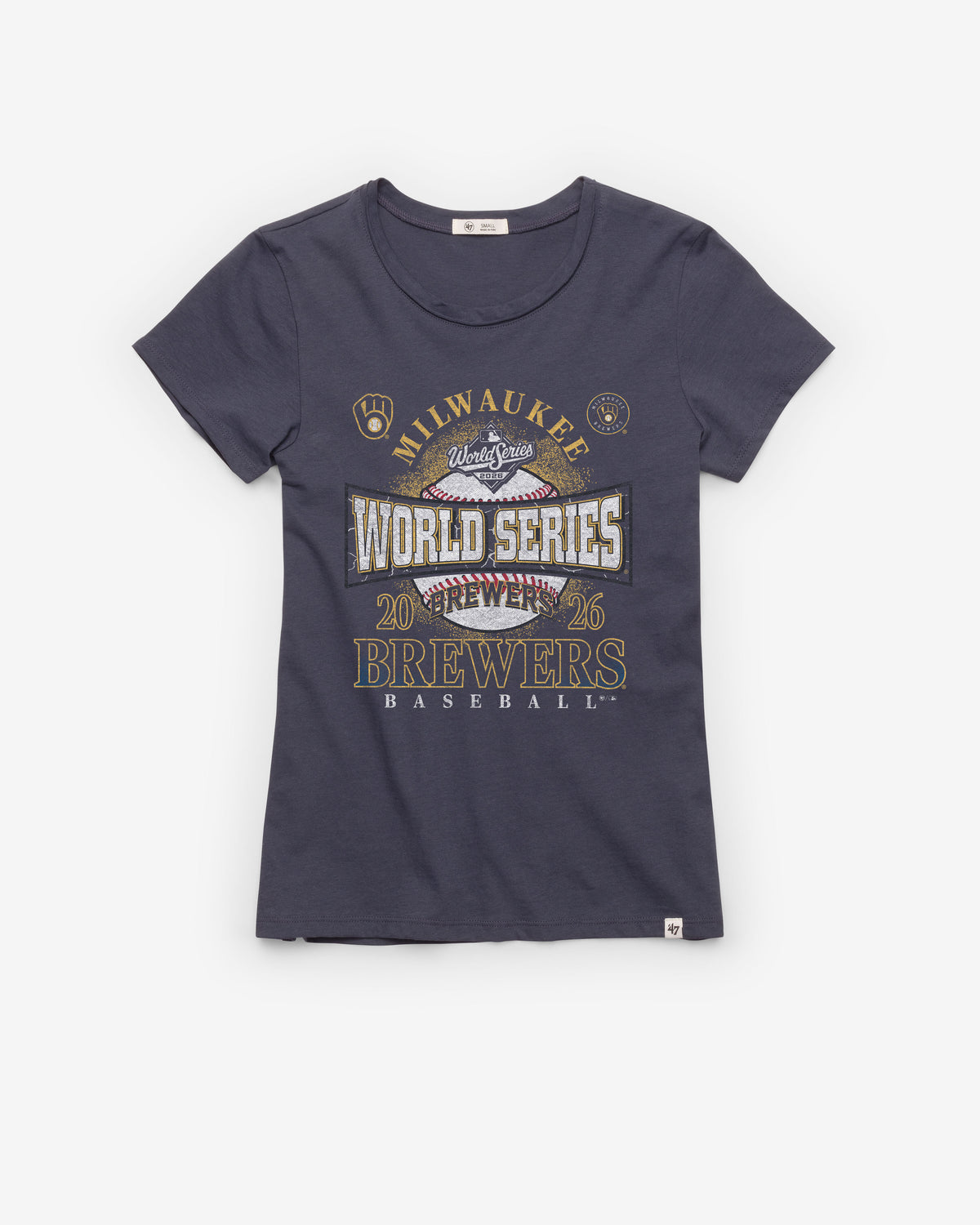 MILWAUKEE BREWERS WORLD SERIES ID '47 WOMEN'S FRANKIE TEE