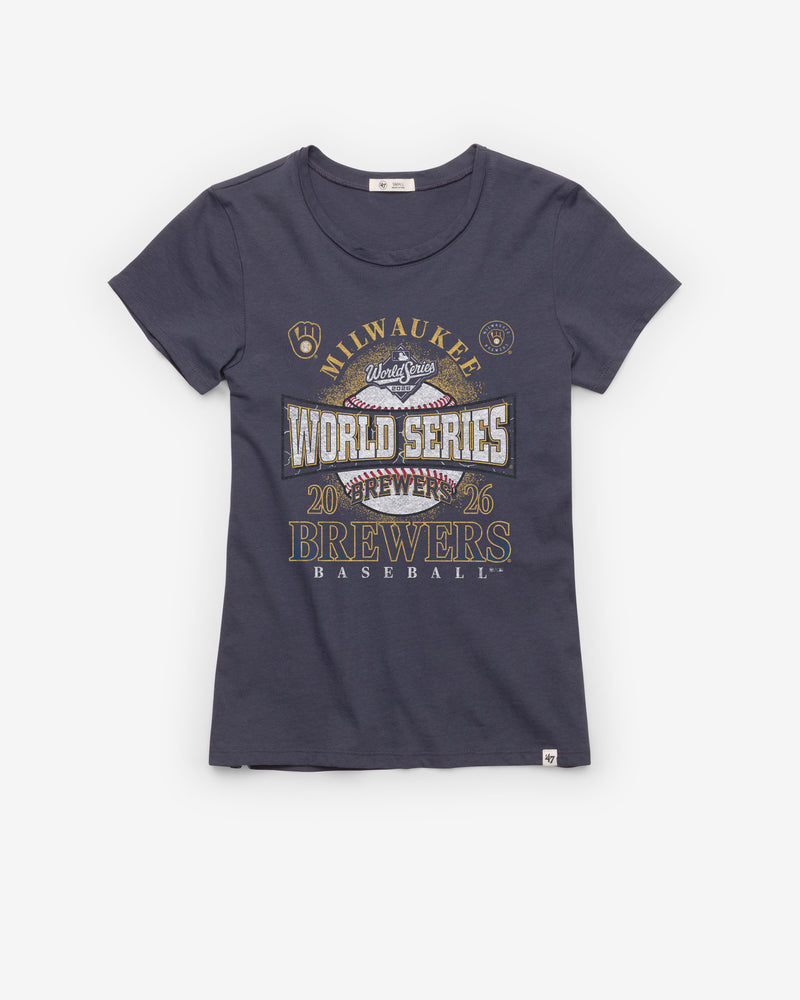 MILWAUKEE BREWERS WORLD SERIES ID '47 WOMEN'S FRANKIE TEE