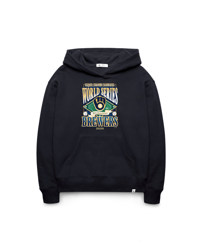 MILWAUKEE BREWERS WORLD SERIES ID '47 WOMEN'S NAOMI HOOD