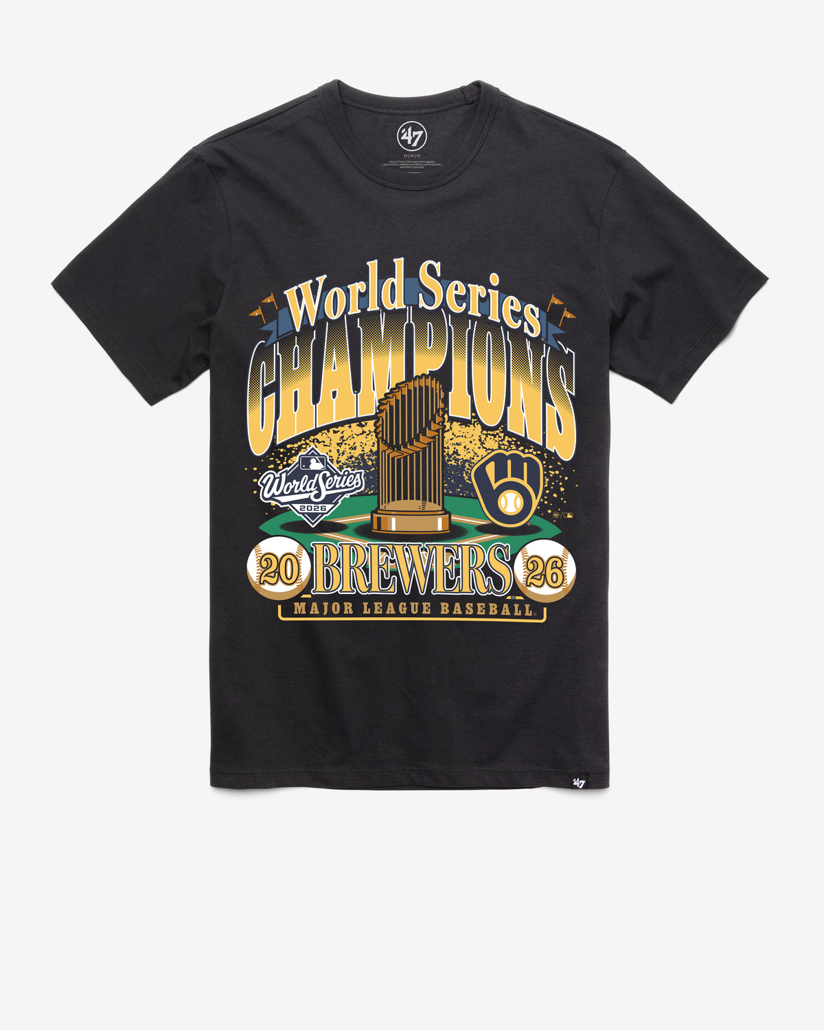 MILWAUKEE BREWERS 2026 WORLD SERIES CHAMPIONS '47 FRANKLIN TEE