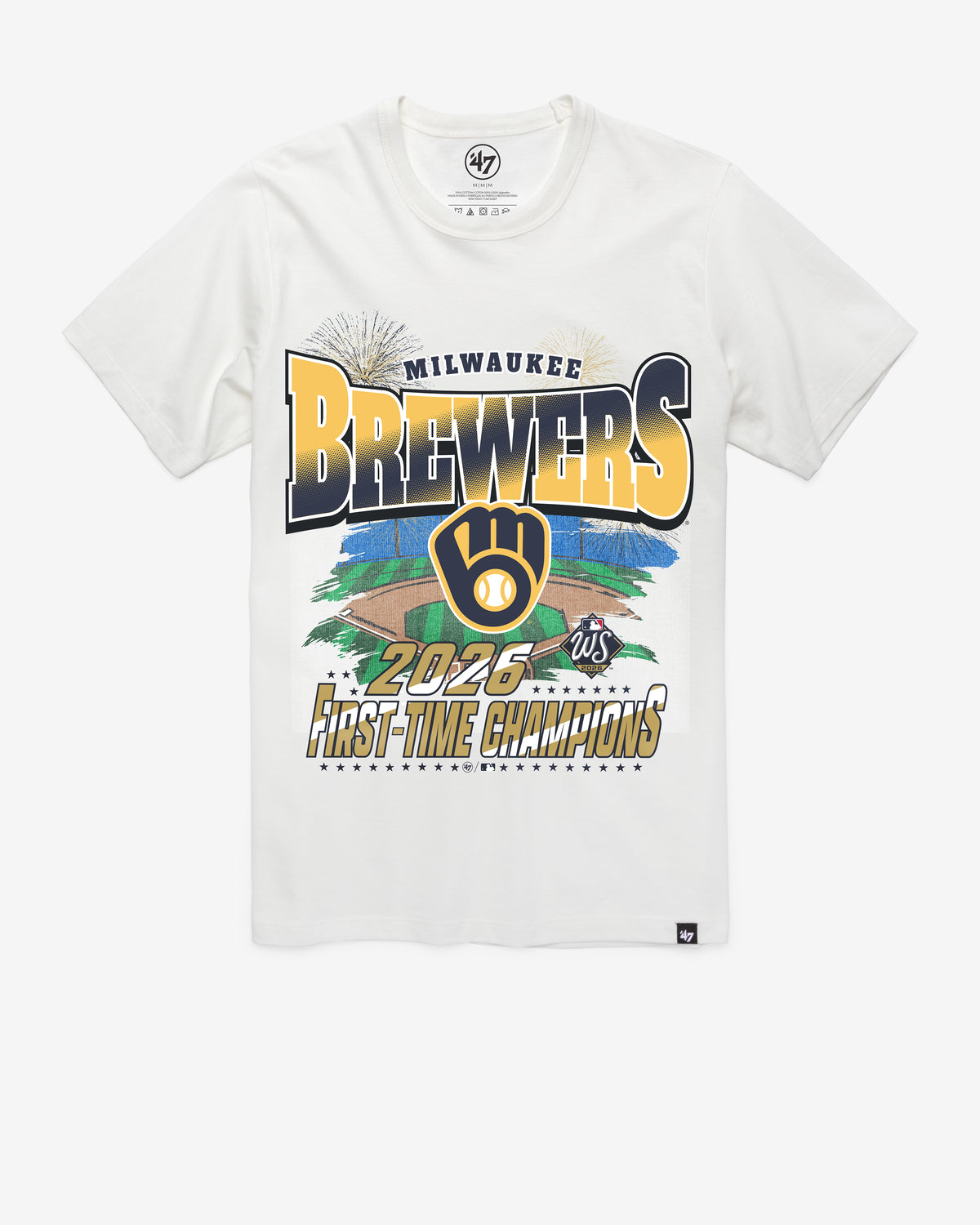 MILWAUKEE BREWERS 2026 WORLD SERIES CHAMPIONS '47 FRANKLIN TEE