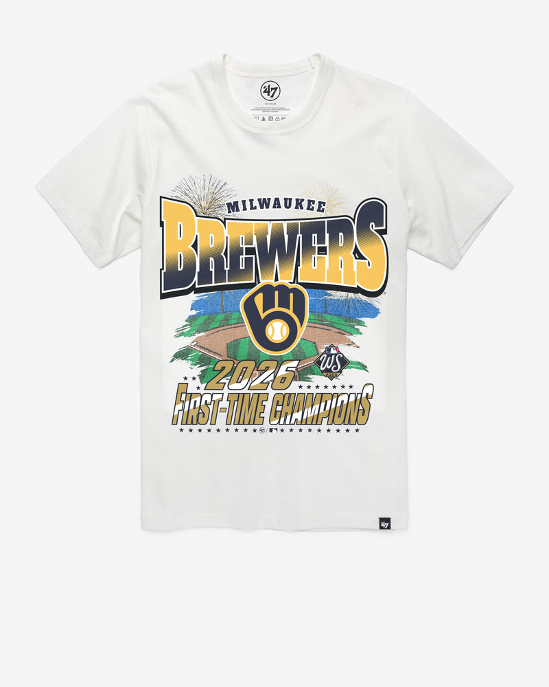 MILWAUKEE BREWERS 2026 WORLD SERIES CHAMPIONS '47 FRANKLIN TEE