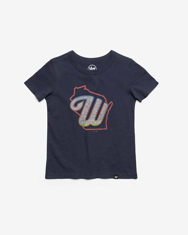 MILWAUKEE BREWERS CITY CONNECT PREMIER '47 KID'S FRANKLIN TEE