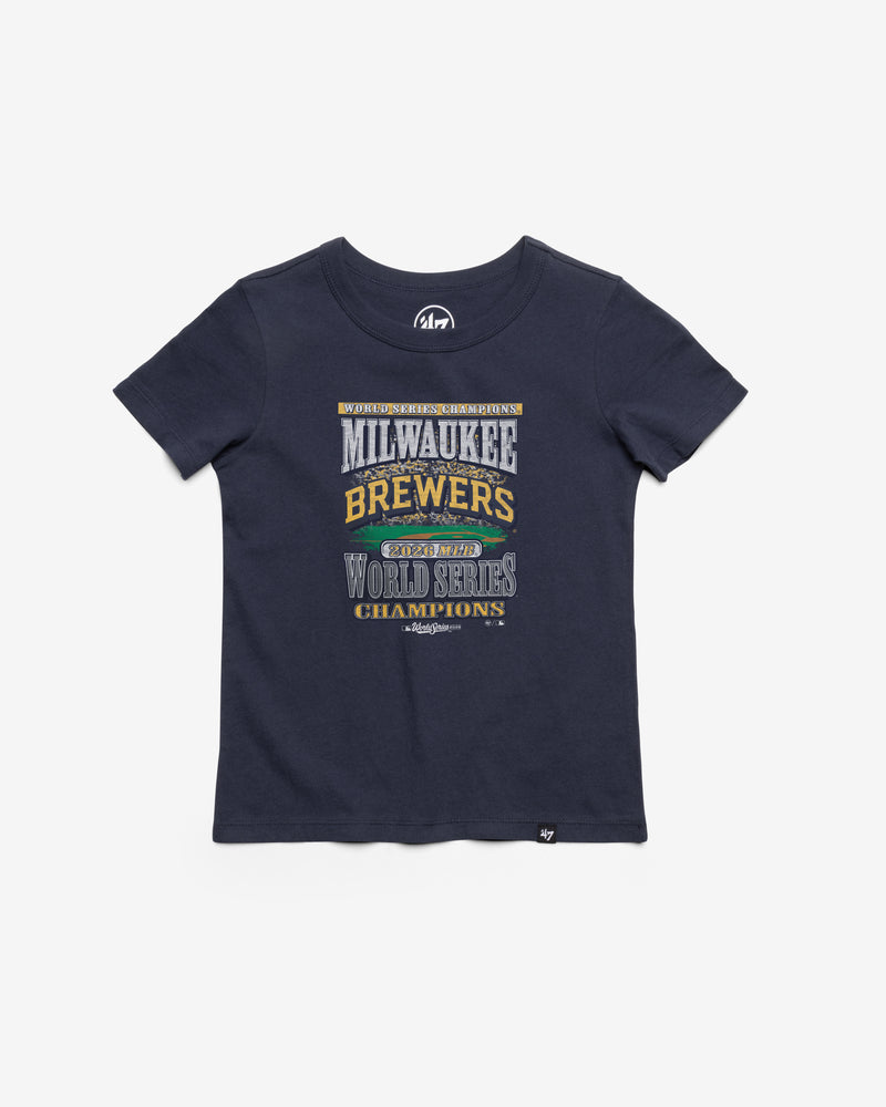 MILWAUKEE BREWERS 2026 WORLD SERIES CHAMPIONS '47 KID'S FRANKLIN TEE