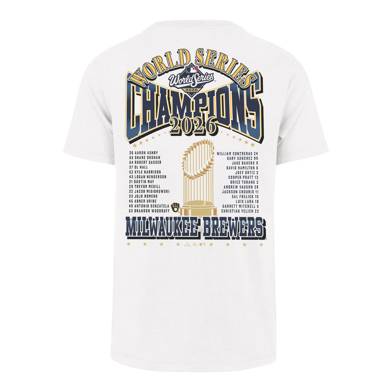 MILWAUKEE BREWERS 2026 WORLD SERIES CHAMPIONS '47 FRANKLIN TEE