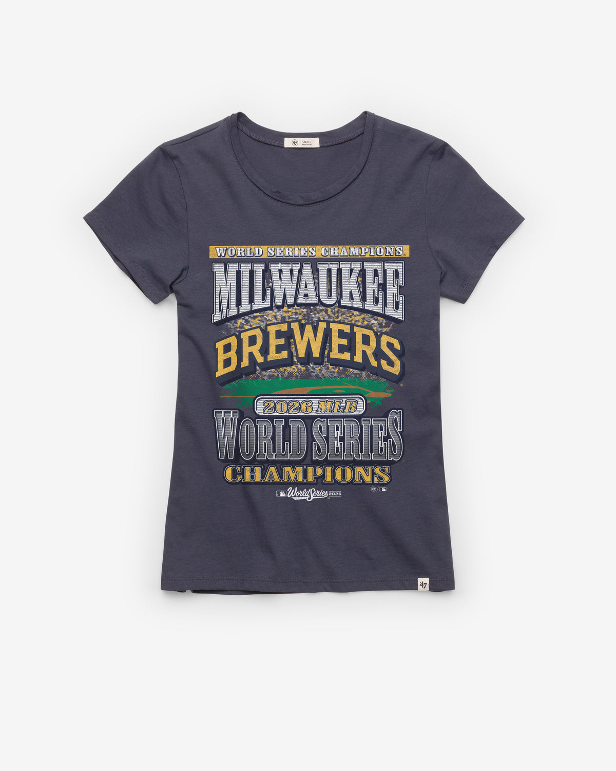 MILWAUKEE BREWERS 2026 WORLD SERIES CHAMPIONS '47 WOMEN'S FRANKIE TEE
