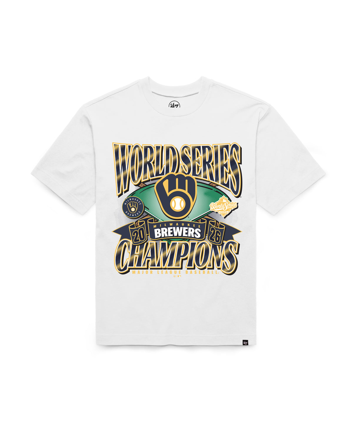 MILWAUKEE BREWERS 2026 WORLD SERIES CHAMPIONS '47 FOUNDATION TEE