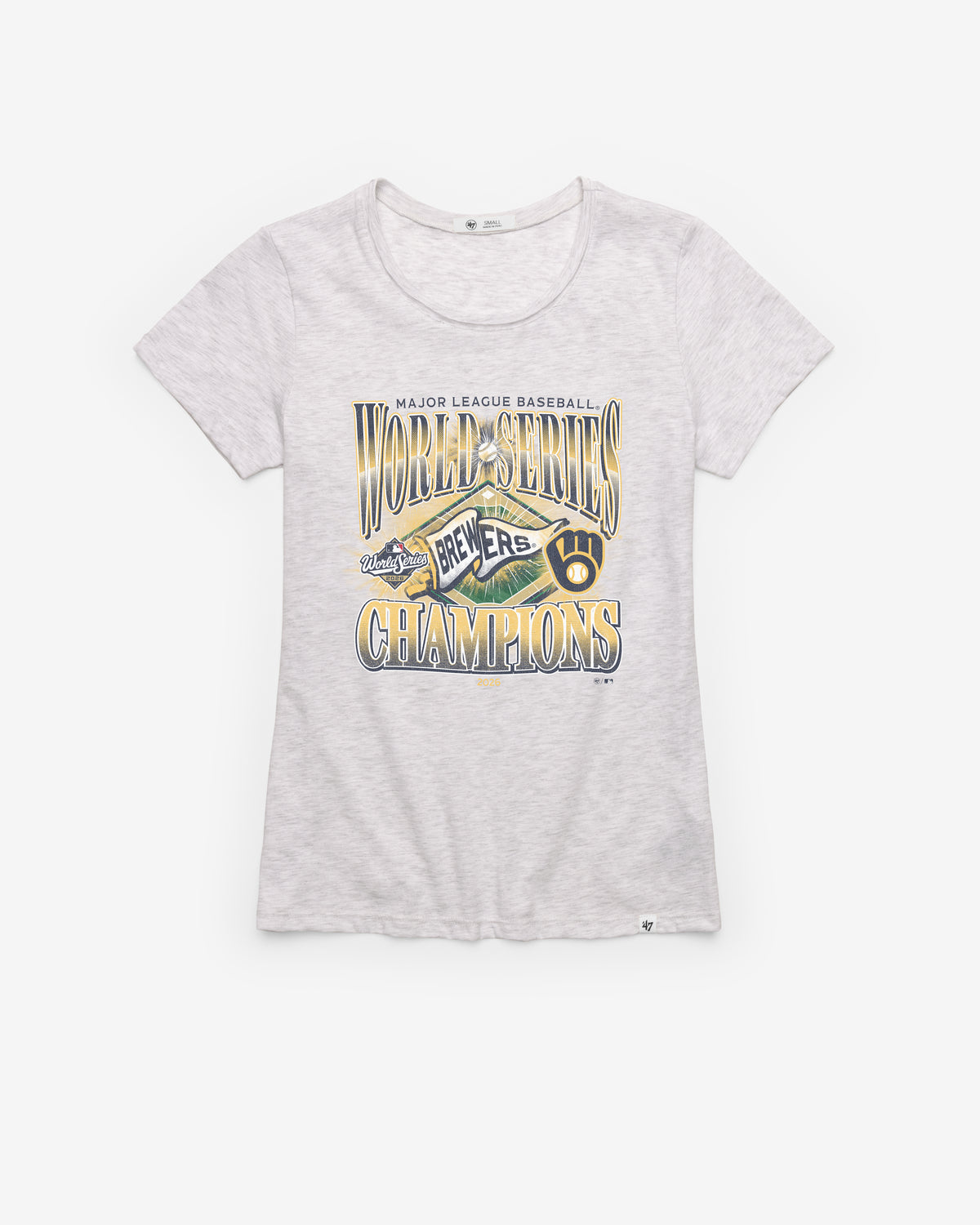 MILWAUKEE BREWERS 2026 WORLD SERIES CHAMPIONS '47 WOMEN'S FRANKIE TEE