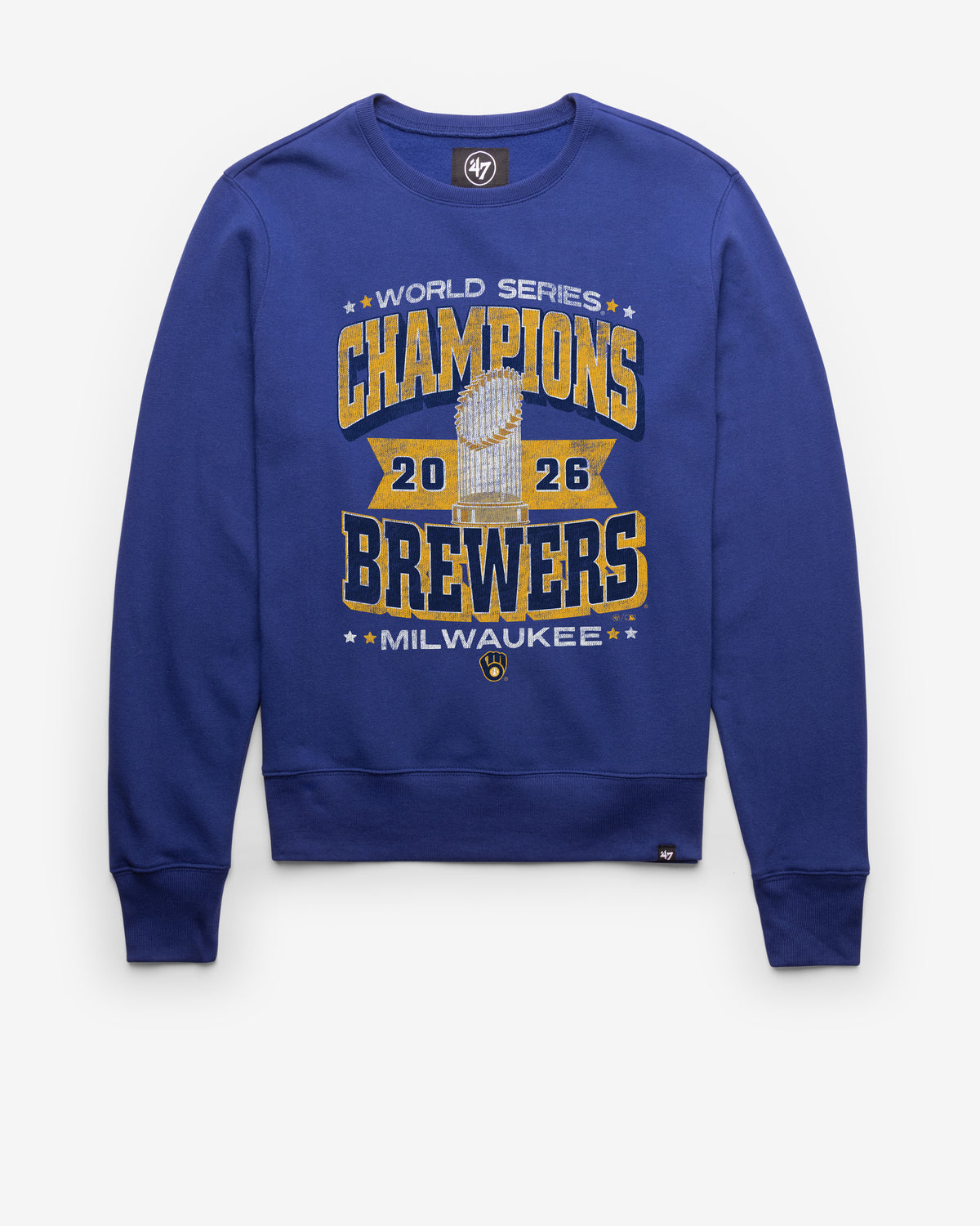 MILWAUKEE BREWERS 2026 WORLD SERIES CHAMPIONS '47 HEADLINE CREW