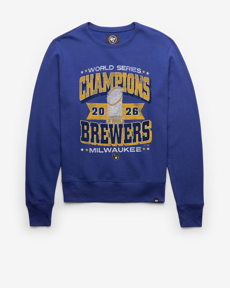 MILWAUKEE BREWERS 2026 WORLD SERIES CHAMPIONS '47 HEADLINE CREW