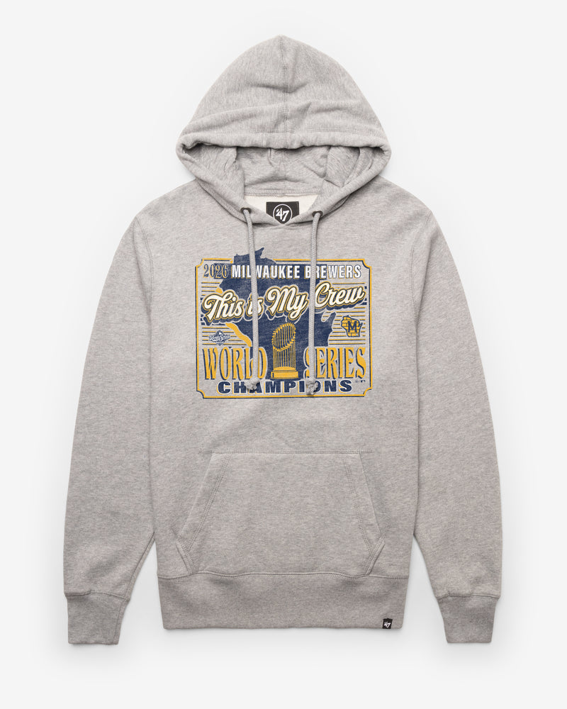 MILWAUKEE BREWERS 2026 WORLD SERIES CHAMPIONS '47 HEADLINE HOOD