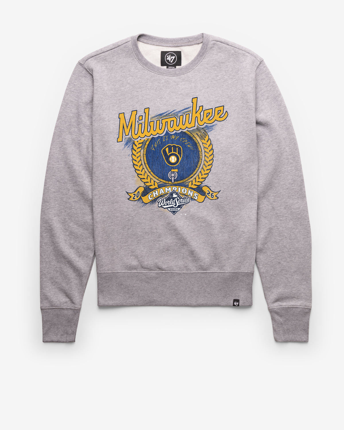 MILWAUKEE BREWERS 2026 WORLD SERIES CHAMPIONS '47 HEADLINE CREW