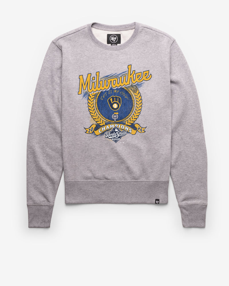MILWAUKEE BREWERS 2026 WORLD SERIES CHAMPIONS '47 HEADLINE CREW