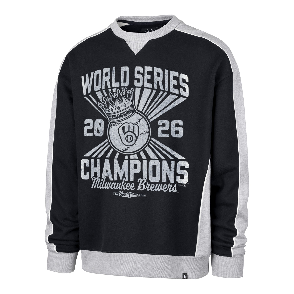 MILWAUKEE BREWERS 2026 WORLD SERIES CHAMPIONS '47 LOCK IN PULLOVER
