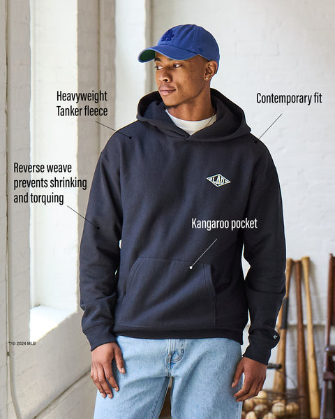 SAN DIEGO PADRES MONOGRAM BACKER '47 FOUNDATION HOOD