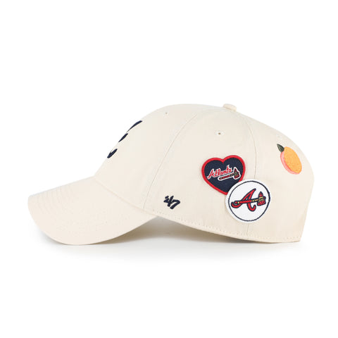 ATLANTA BRAVES BADGES '47 CLEAN UP