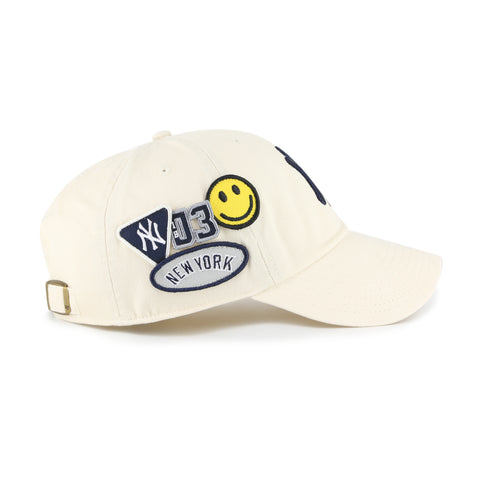 NEW YORK YANKEES BADGES '47 CLEAN UP