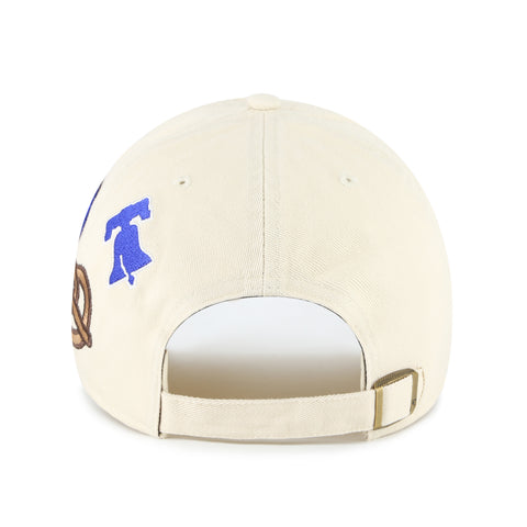 PHILADELPHIA PHILLIES BADGES '47 CLEAN UP