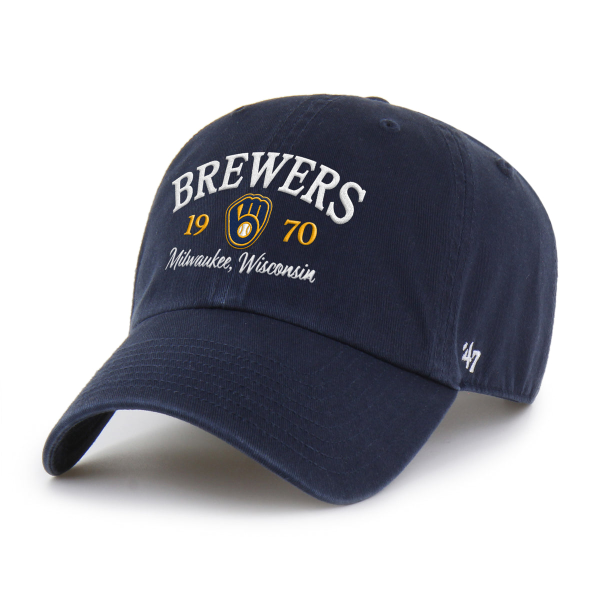 MILWAUKEE BREWERS BALLPARK BANNERS '47 CLEAN UP