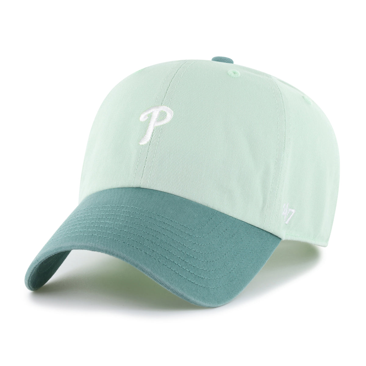 PHILADELPHIA PHILLIES BASE RUNNER SCRIPT TWO TONE '47 CLEAN UP