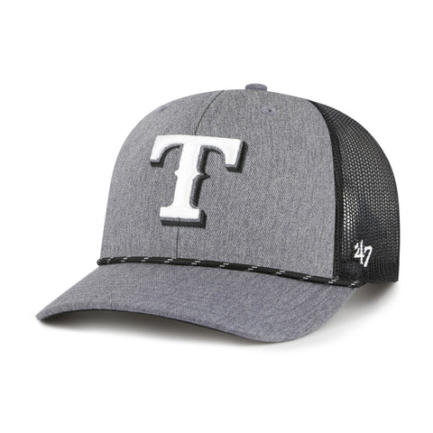 TEXAS RANGERS CARBON ROPE '47 TRUCKER