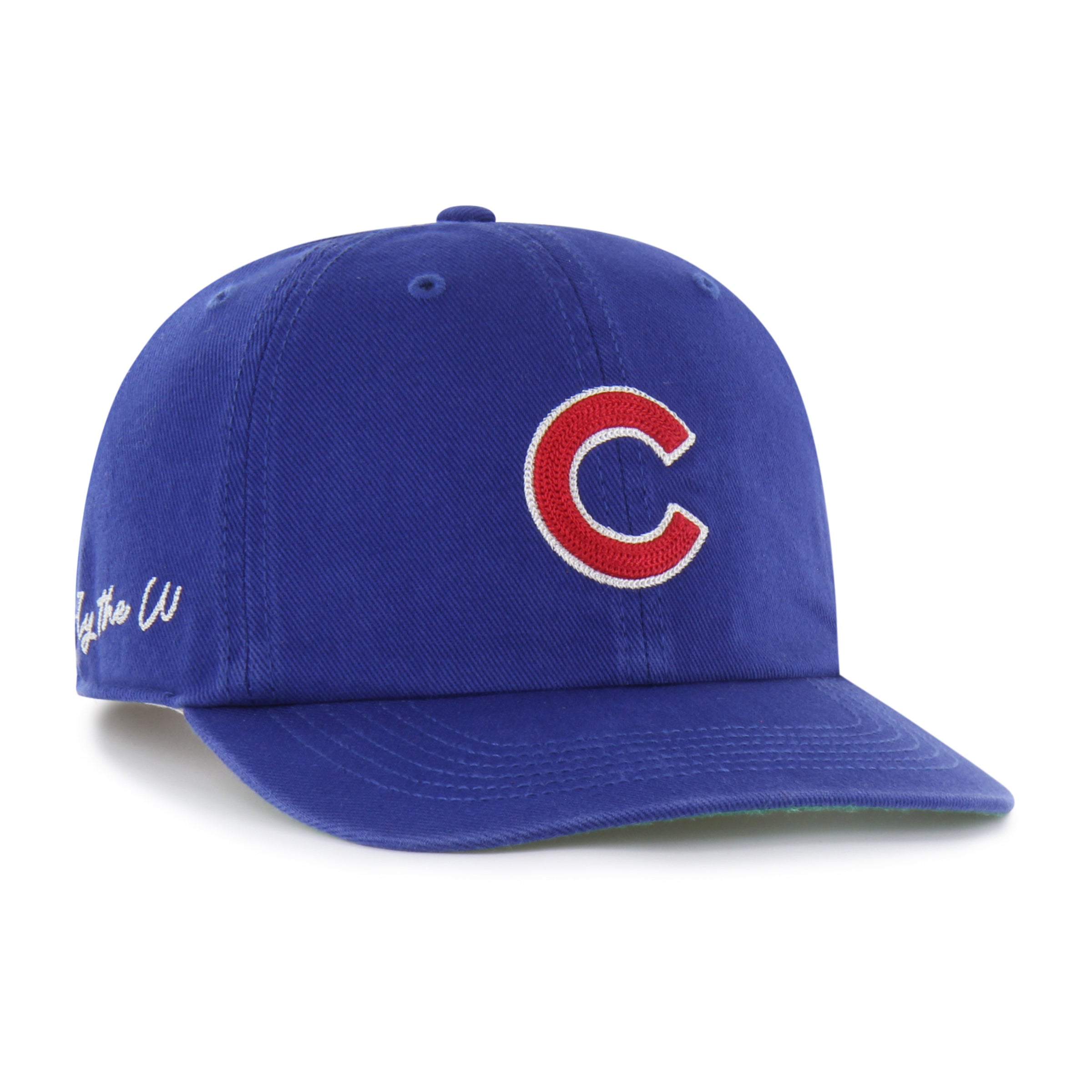 LOS ANGELES DODGERS CHAIN SIDE STITCH '47 CLEAN UP FLAT BRIM