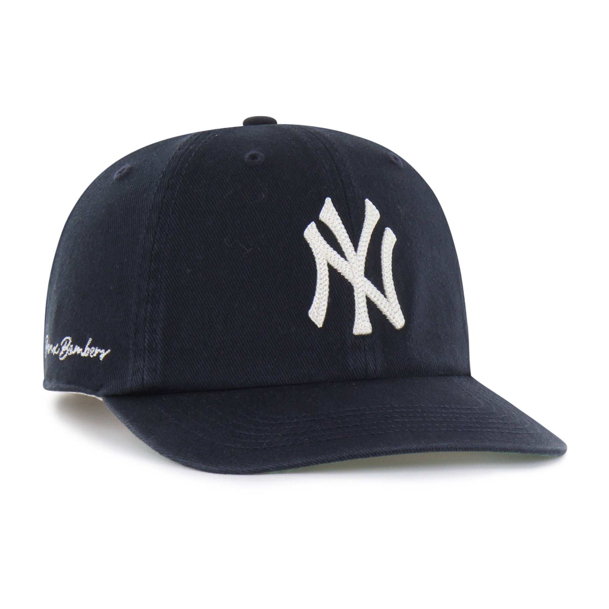 NEW YORK YANKEES CHAIN SIDE STITCH '47 CLEAN UP FLAT BRIM