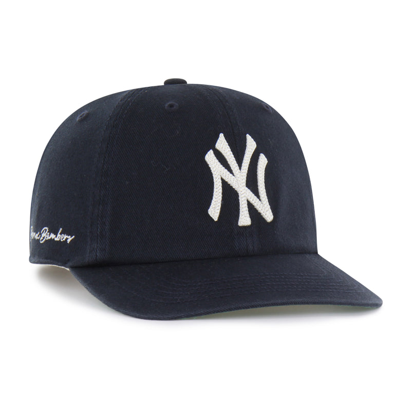 NEW YORK YANKEES CHAIN SIDE STITCH '47 CLEAN UP FLAT BRIM