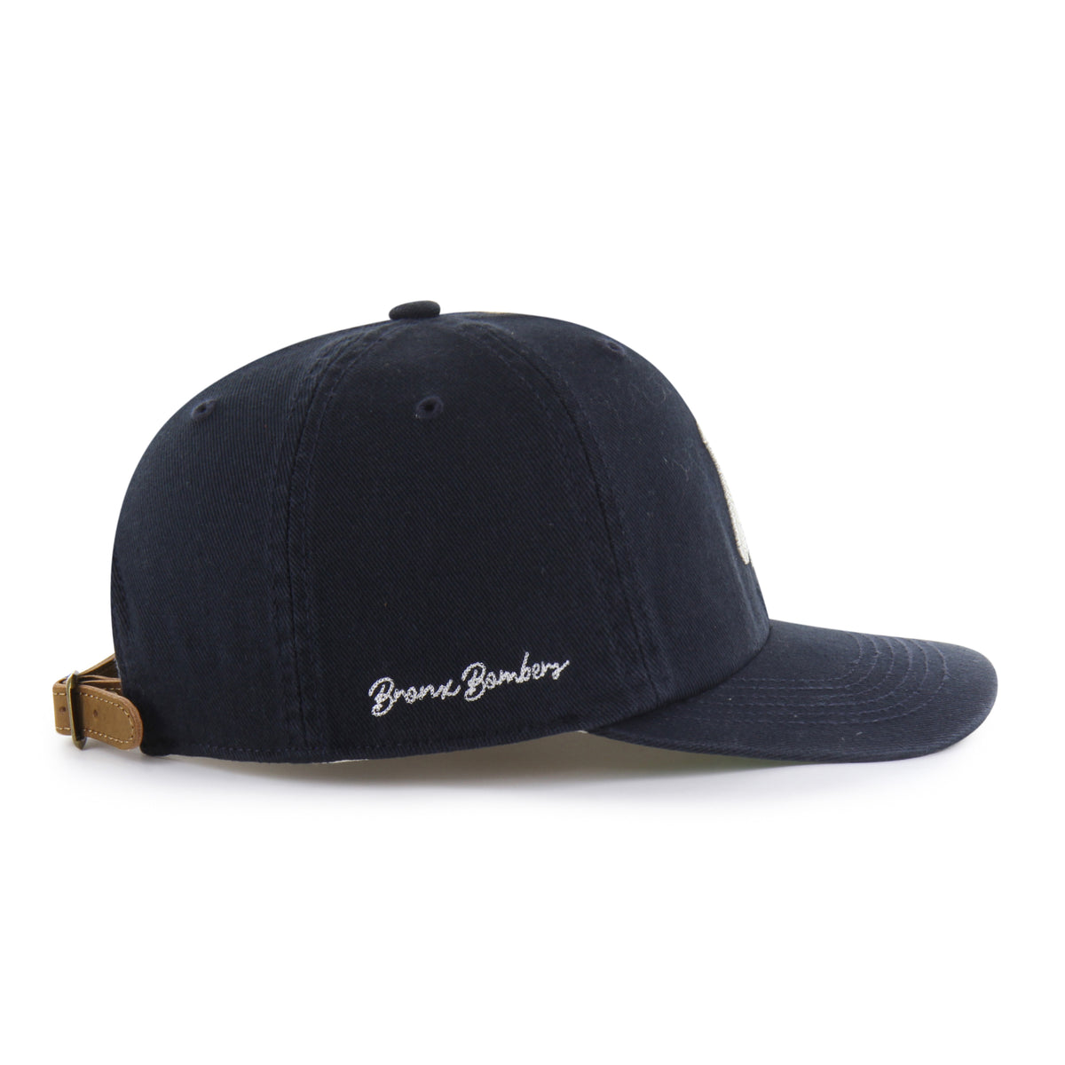 NEW YORK YANKEES CHAIN SIDE STITCH '47 CLEAN UP FLAT BRIM
