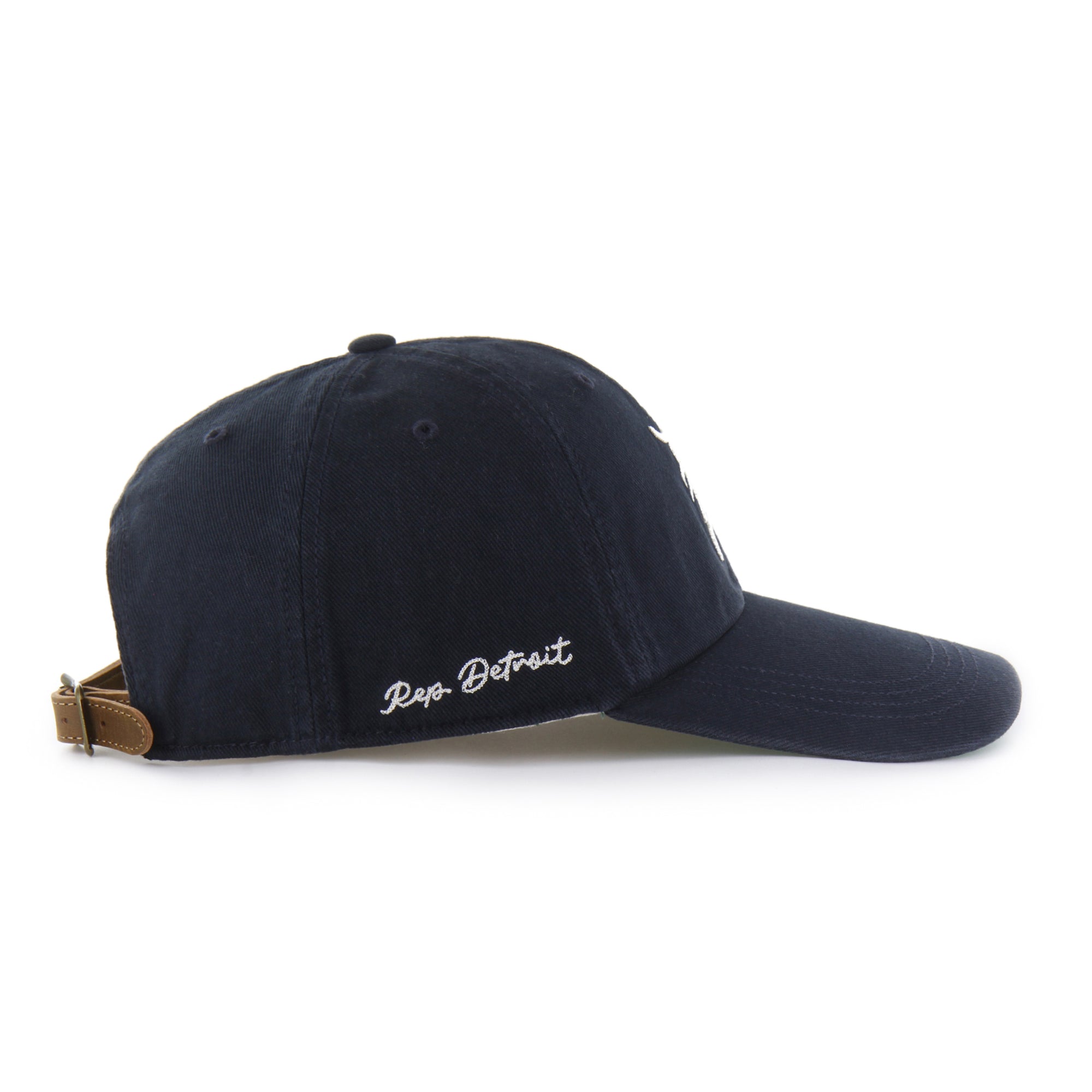 DETROIT TIGERS CHAIN SIDE STITCH '47 CLEAN UP LONG VISOR