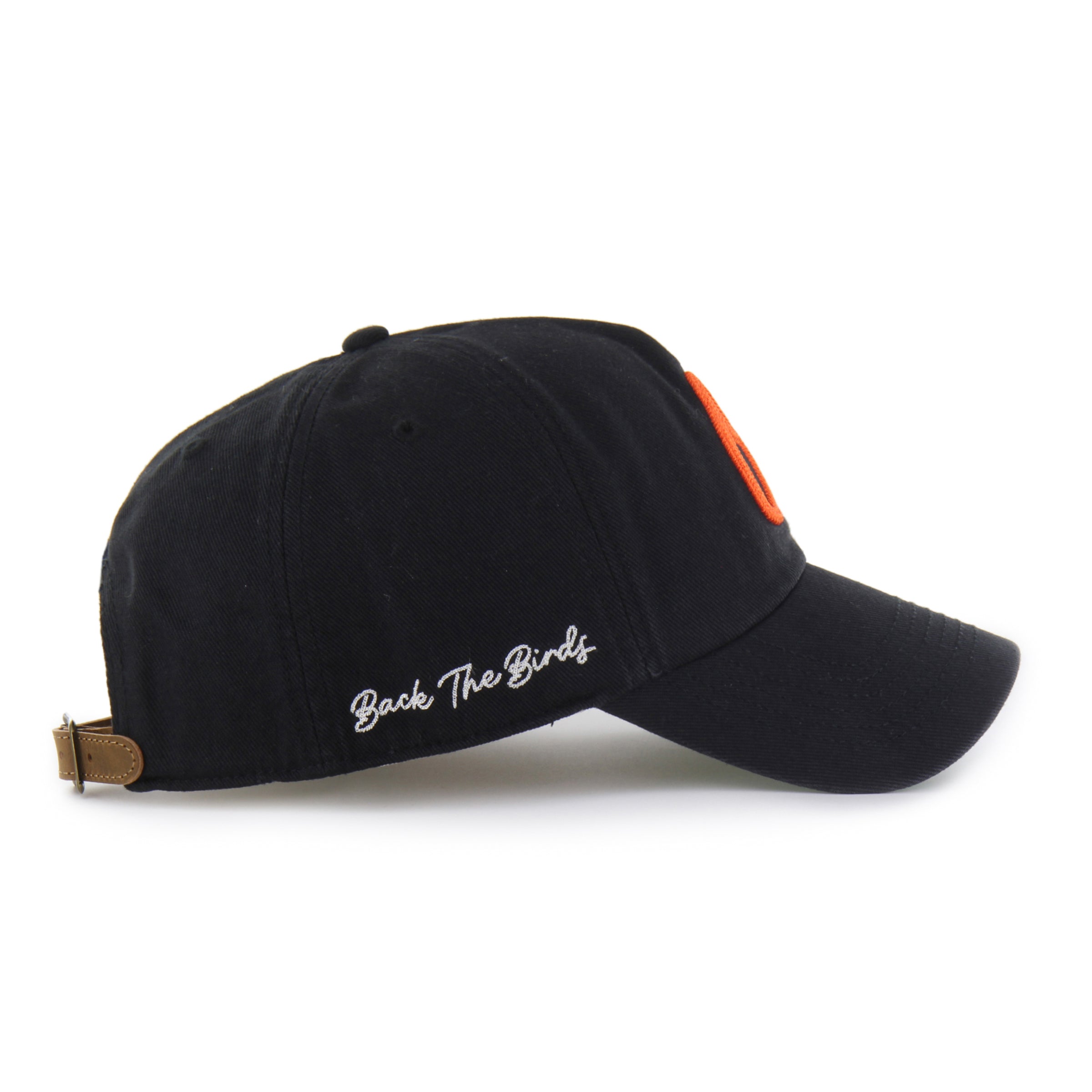 BALTIMORE ORIOLES CHAIN SIDE STITCH '47 CLEAN UP PINCH FRONT - Black