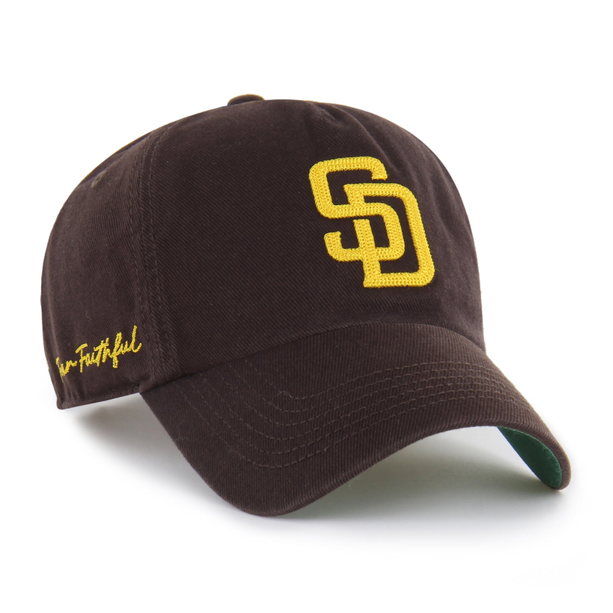 SAN DIEGO PADRES CHAIN SIDE STITCH '47 CLEAN UP PINCH FRONT