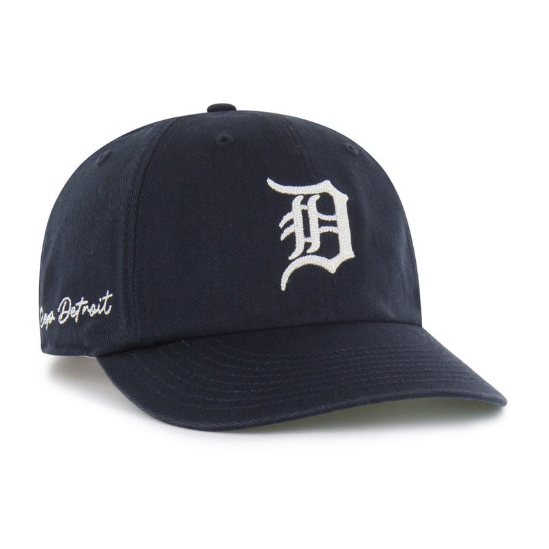 DETROIT TIGERS CHAIN SIDE STITCH '47 CLEAN UP ROUND VISOR