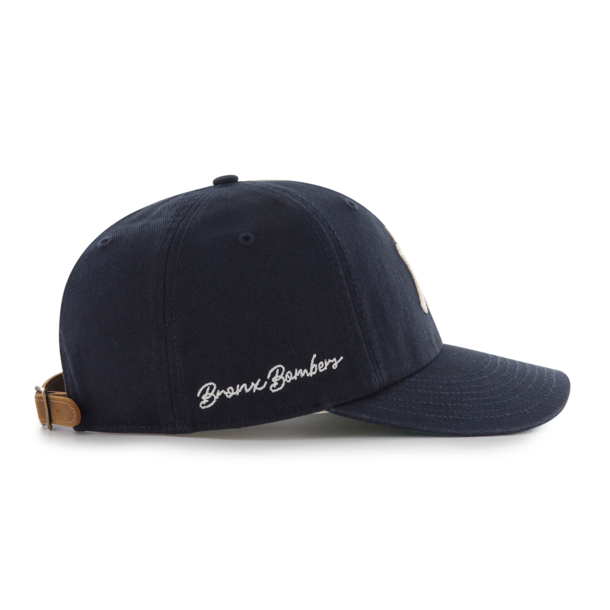 NEW YORK YANKEES CHAIN SIDE STITCH '47 CLEAN UP ROUND VISOR