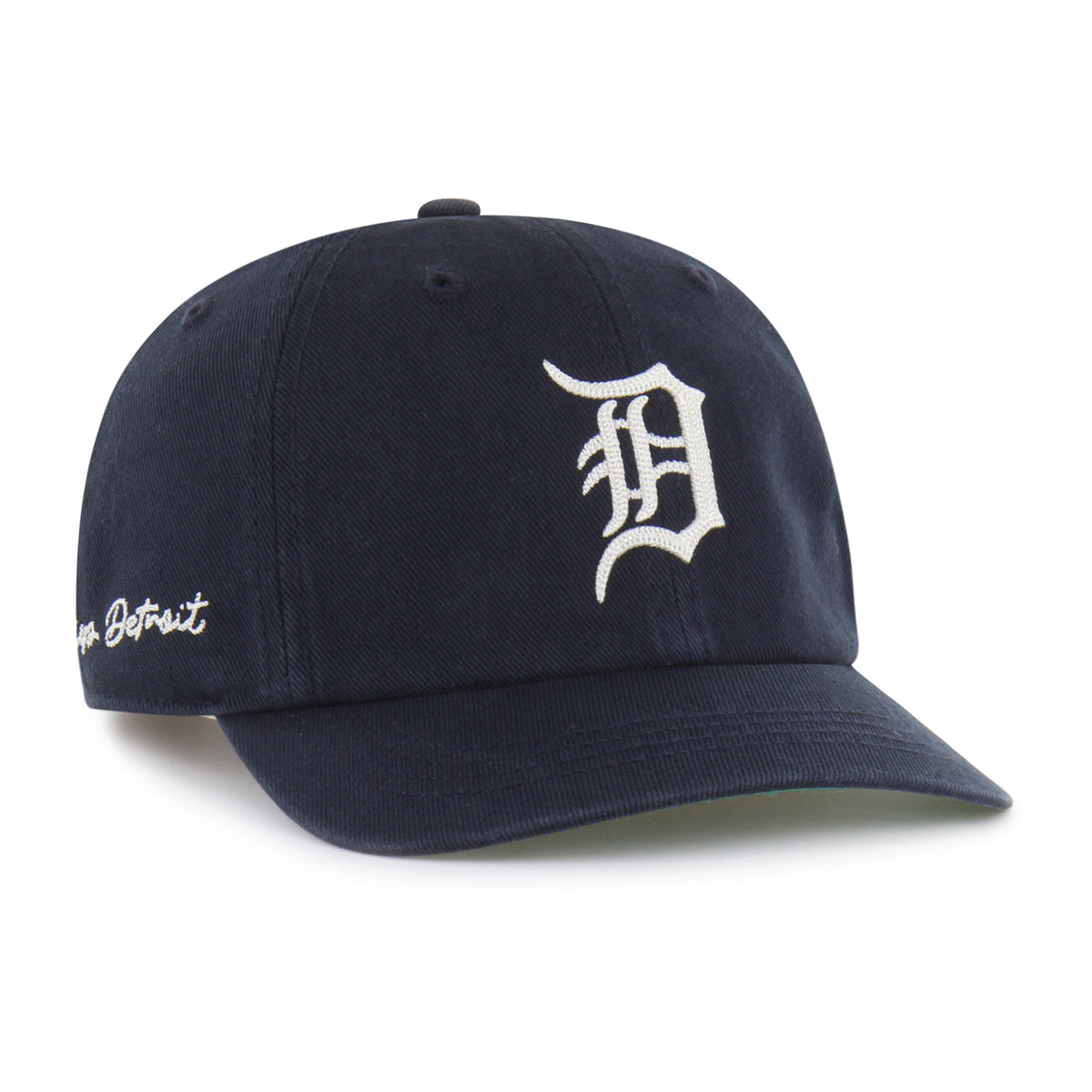 DETROIT TIGERS CHAIN SIDE STITCH '47 CLEAN UP SHORT VISOR