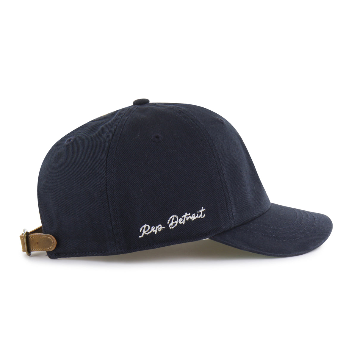 DETROIT TIGERS CHAIN SIDE STITCH '47 CLEAN UP SHORT VISOR