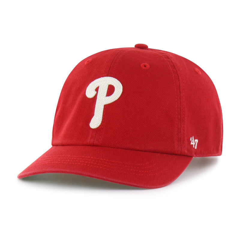 PHILADELPHIA PHILLIES CHAIN SIDE STITCH '47 CLEAN UP SHORT VISOR
