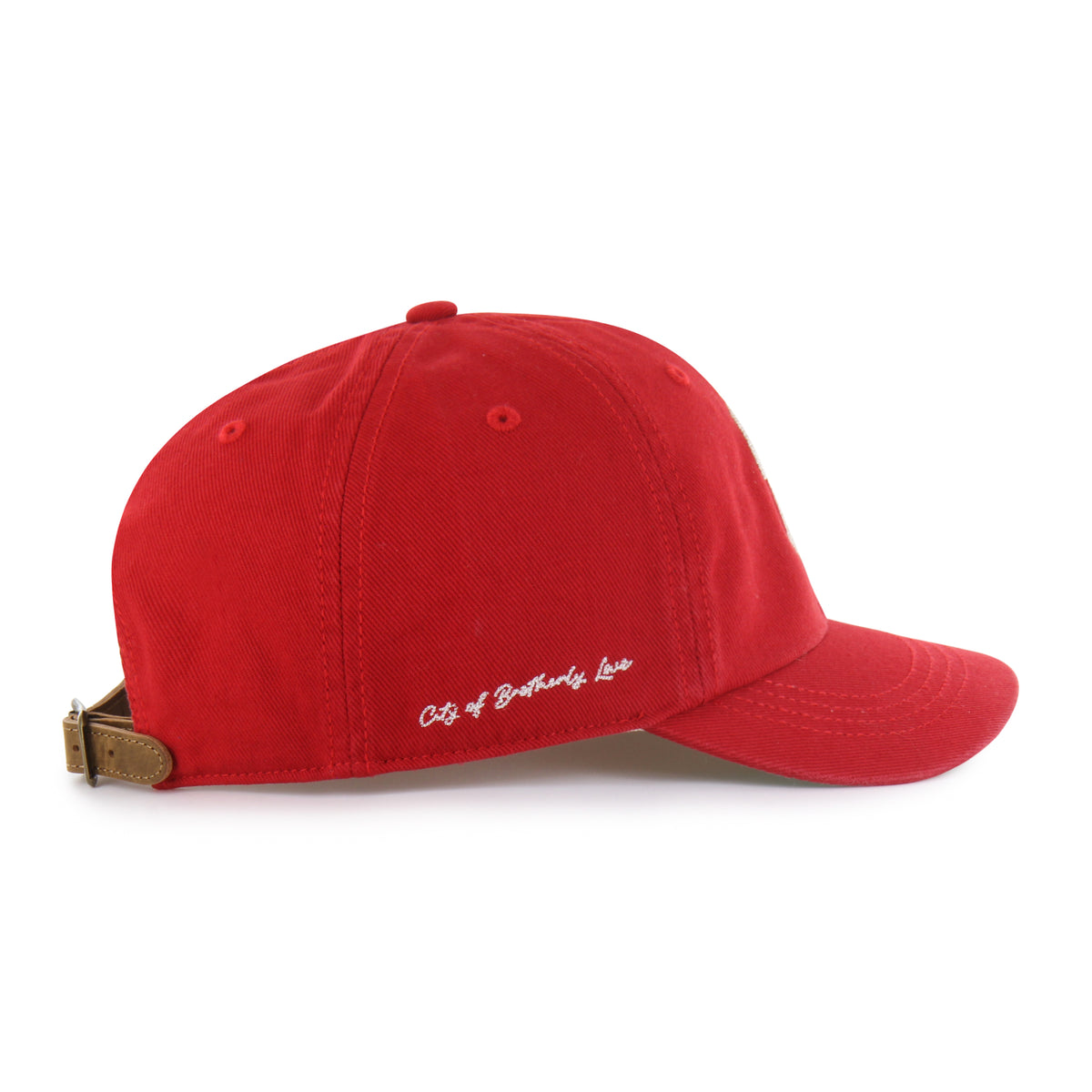 PHILADELPHIA PHILLIES CHAIN SIDE STITCH '47 CLEAN UP SHORT VISOR