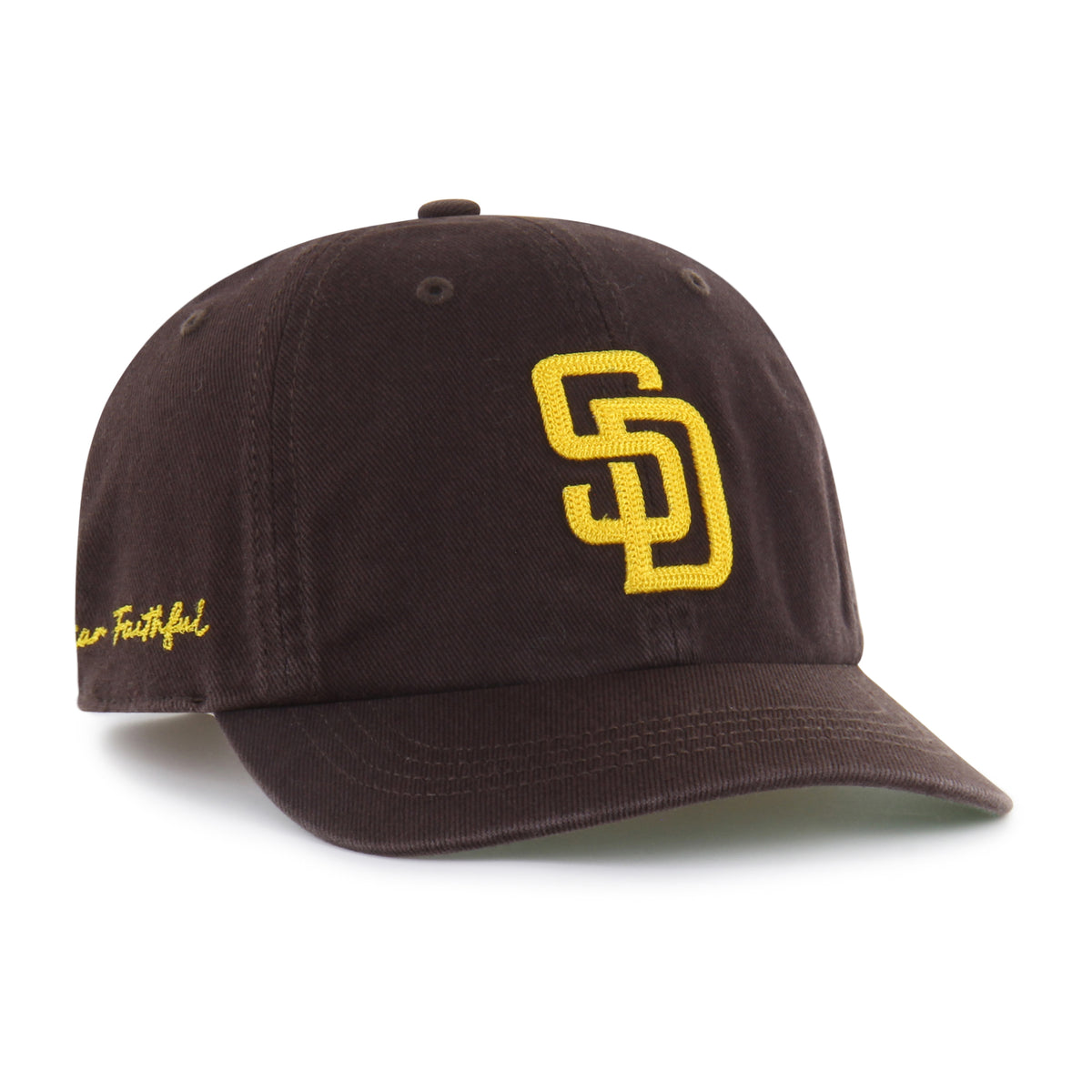SAN DIEGO PADRES CHAIN SIDE STITCH '47 CLEAN UP SHORT VISOR
