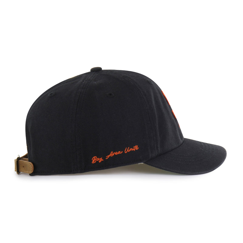 SAN FRANCISCO GIANTS CHAIN SIDE STITCH '47 CLEAN UP SHORT VISOR