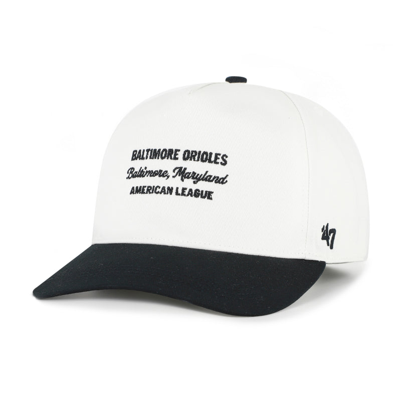 BALTIMORE ORIOLES CONTEMPORARY BASICS TWO TONE '47 HITCH