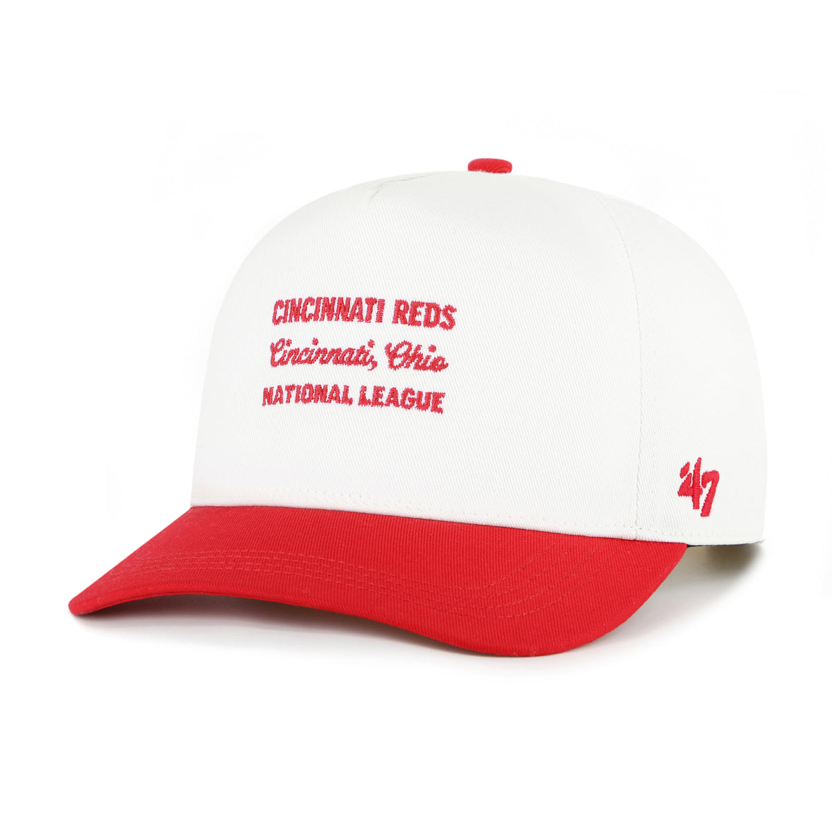 CINCINNATI REDS CONTEMPORARY BASICS TWO TONE '47 HITCH