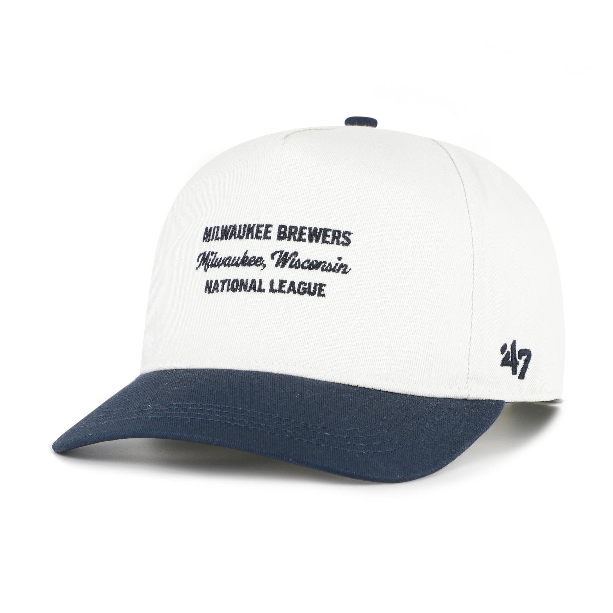 MILWAUKEE BREWERS CONTEMPORARY BASICS TWO TONE '47 HITCH