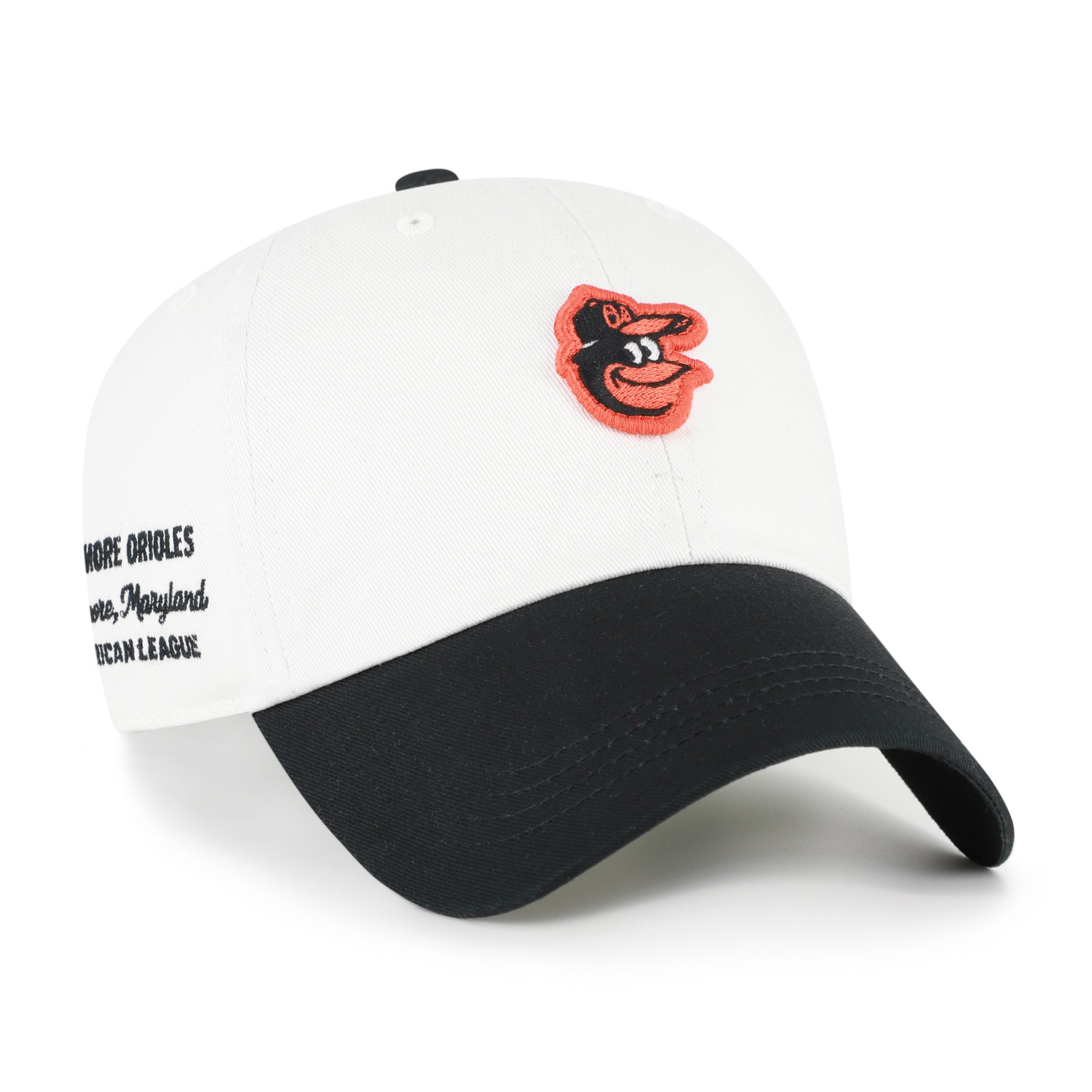 BALTIMORE ORIOLES CONTEMPORARY BASICS TWO TONE '47 CLEAN UP