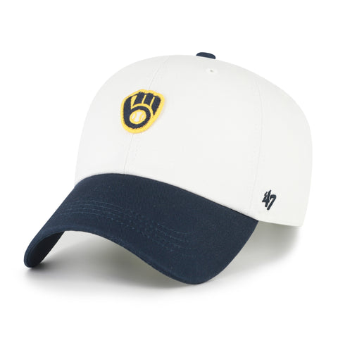 MILWAUKEE BREWERS CONTEMPORARY BASICS TWO TONE '47 CLEAN UP