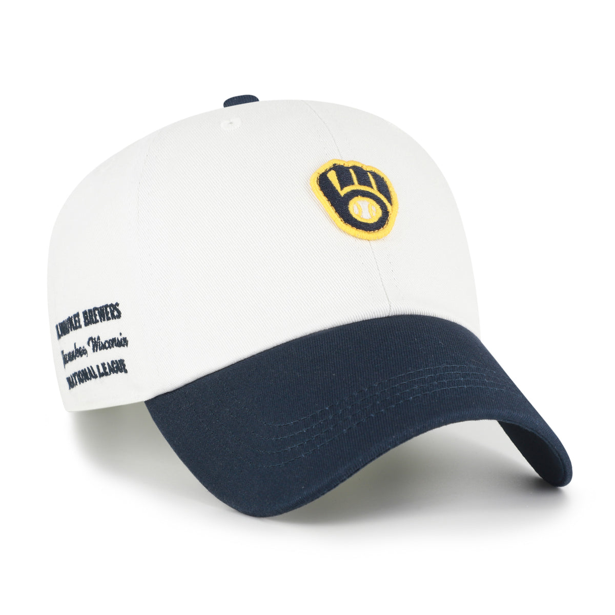 MILWAUKEE BREWERS CONTEMPORARY BASICS TWO TONE '47 CLEAN UP